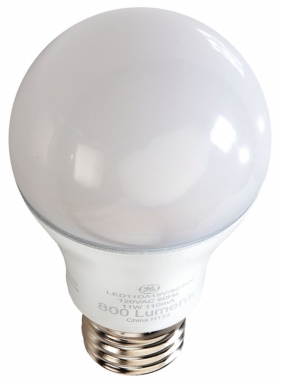 LED Lamp, A19, Medium Screw (E26), 2700 K, 450, 7.0, 120 Grainger