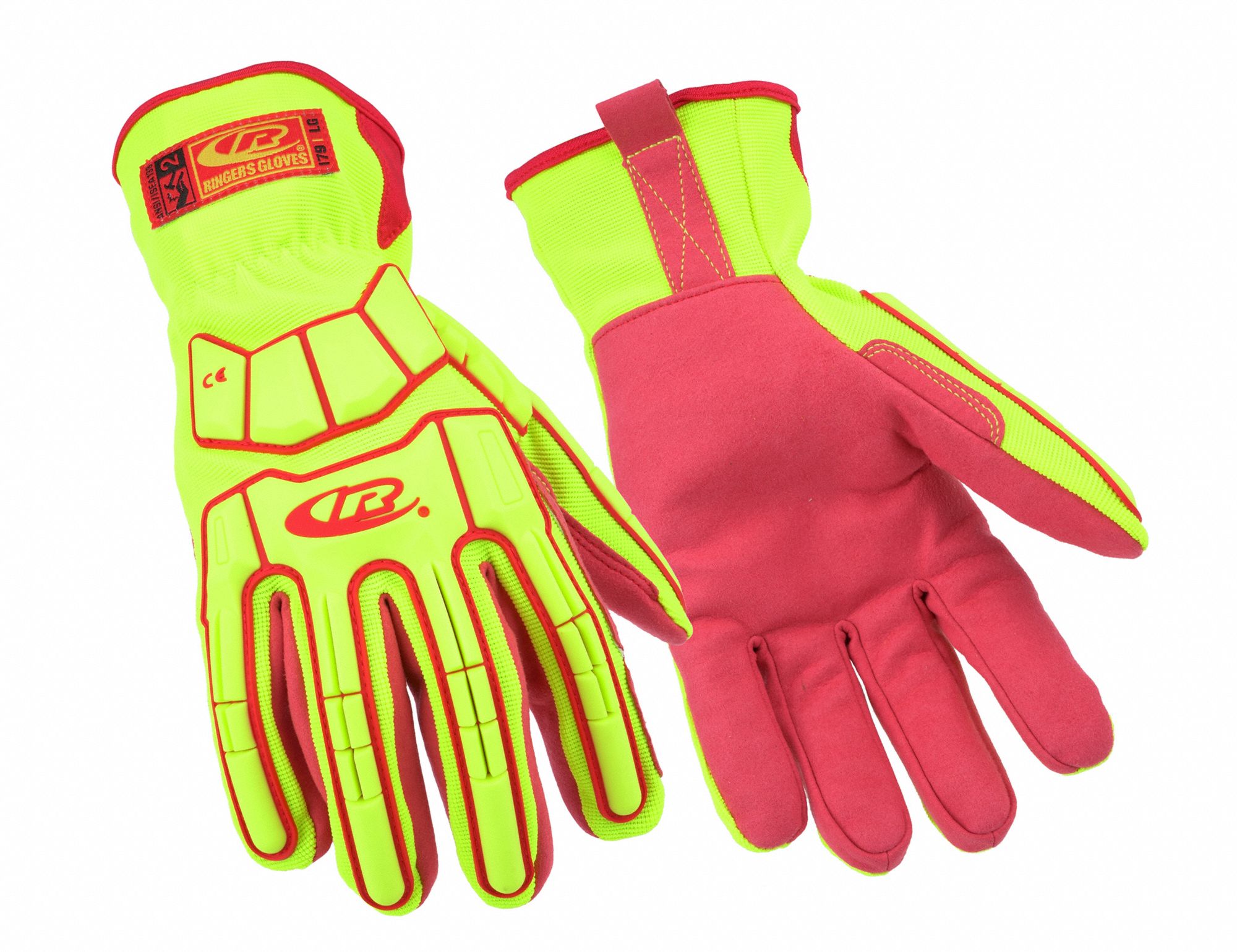 RINGERS GLOVES Mechanics Gloves XL ( 10 ), Riggers Glove, Synthetic