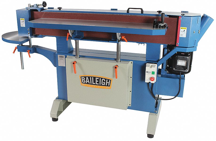 BAILEIGH INDUSTRIAL Oscillating Edge Sander, 3 HP, 220V, 60 Hz 36HZ78