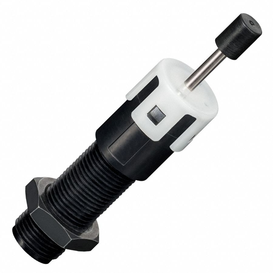 BANSBACH Shock Absorber, Fixed, 0.5 lb Force, Resin, M12x1 Rod Thread