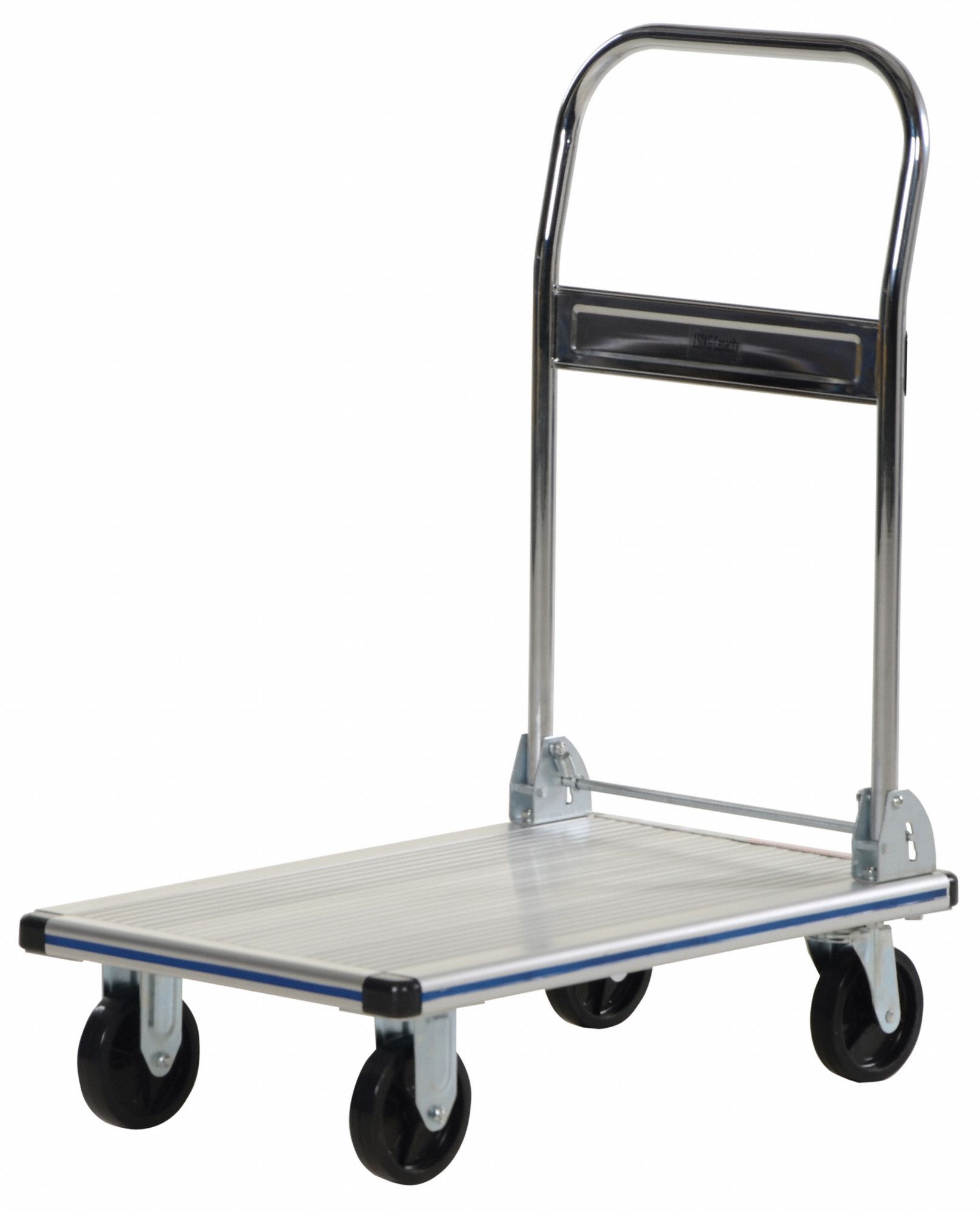 GRAINGER APPROVED AluminumDeck Platform Truck 400 lb Load Capacity