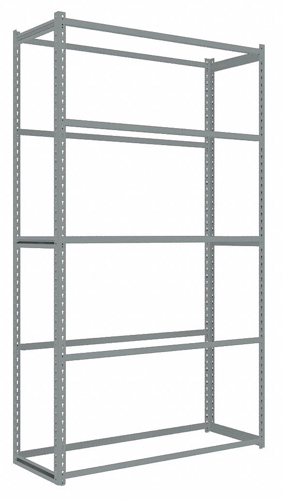 TENNSCO, Starter, LightDuty, Boltless Shelving 36K414ZA74818S5