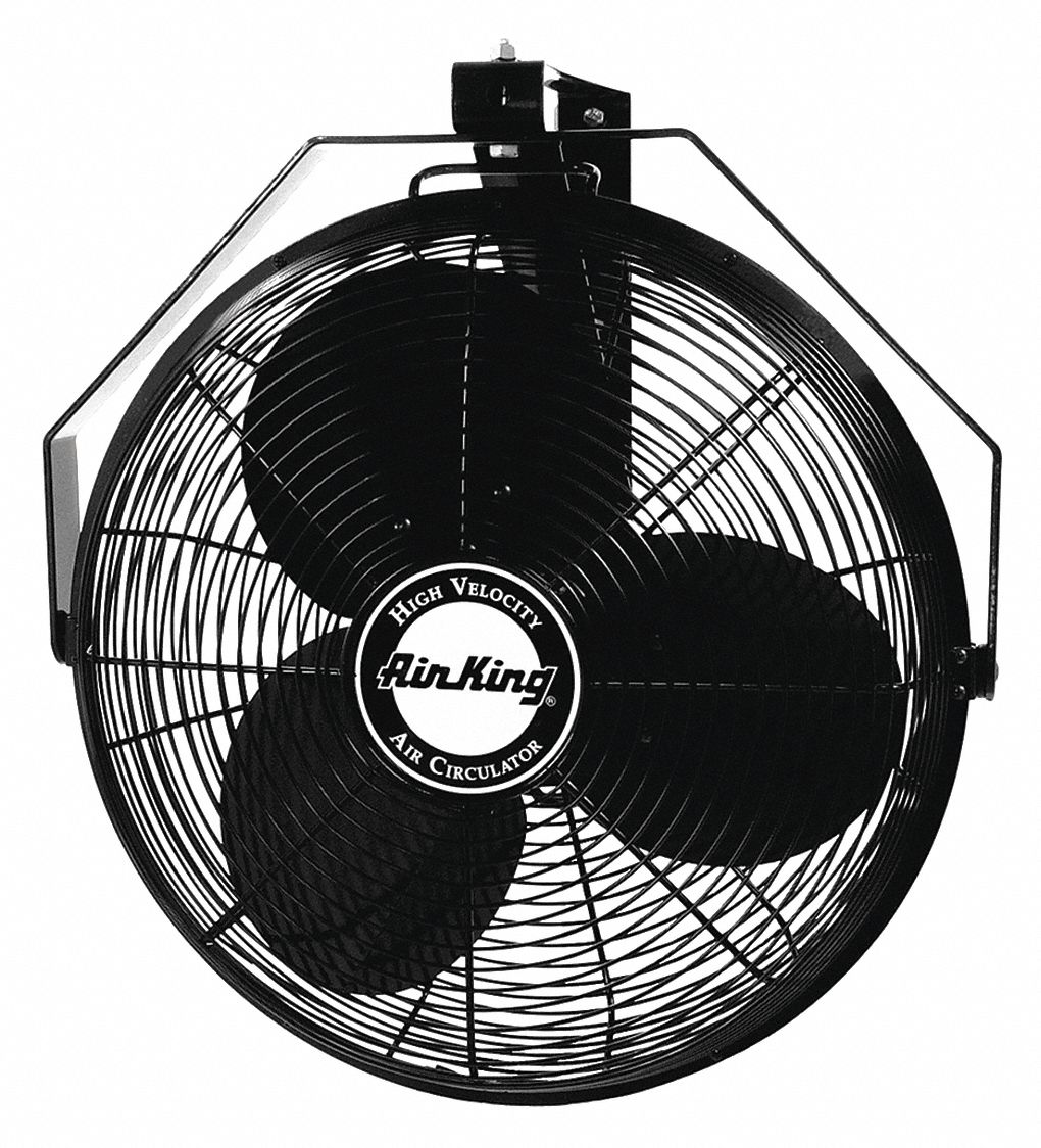 18In. Industrial Grade Wall Mount Fan Grainger