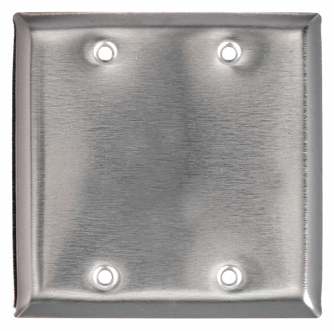 CALBRITE, Square, 2 Gangs, Electrical Box Cover - 36LM19|S607BLPLTD