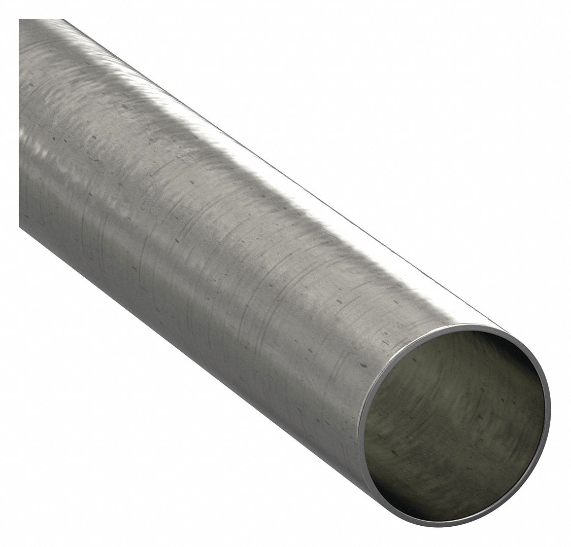 304 Stainless Steel, Polished, EMT Conduit Standard 36LM37