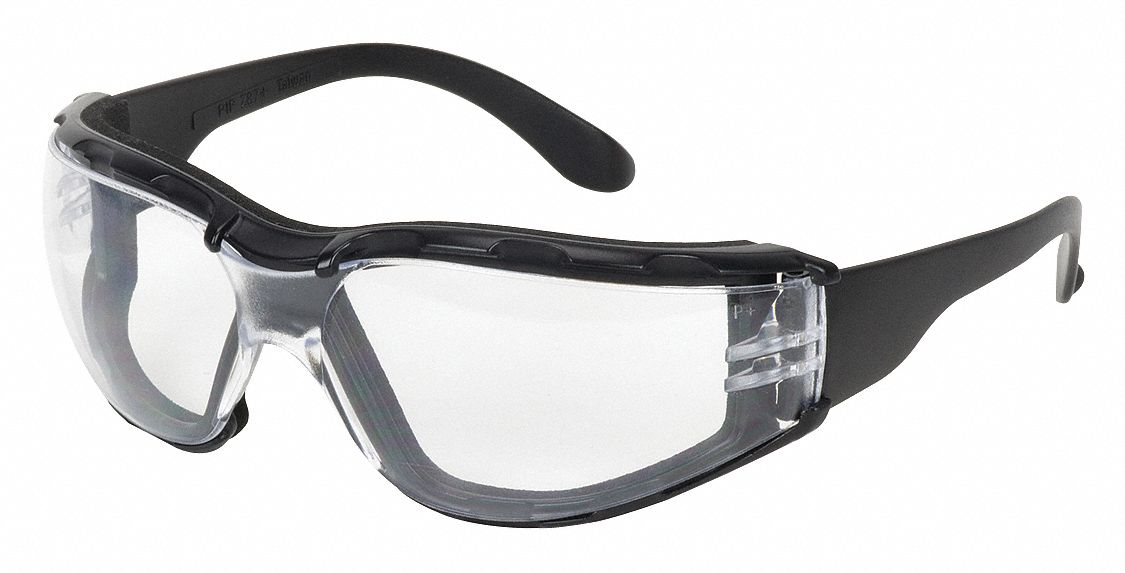 BOUTON OPTICAL Safety Glasses, Clear 36MY4225001F020 Grainger
