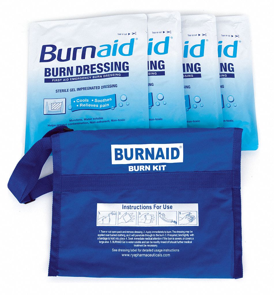 Burn Blanket Kit, Unitized, Sterile, Surgical Foam Impregnated with
