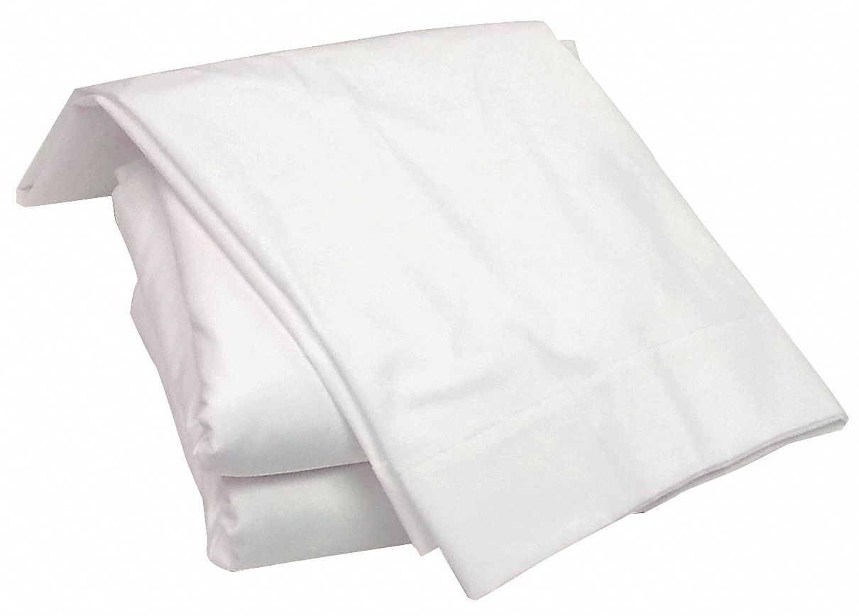 R & R TEXTILE Pillow Case Full, 42 in Wd, 34 in Lg, 60 Cotton/40