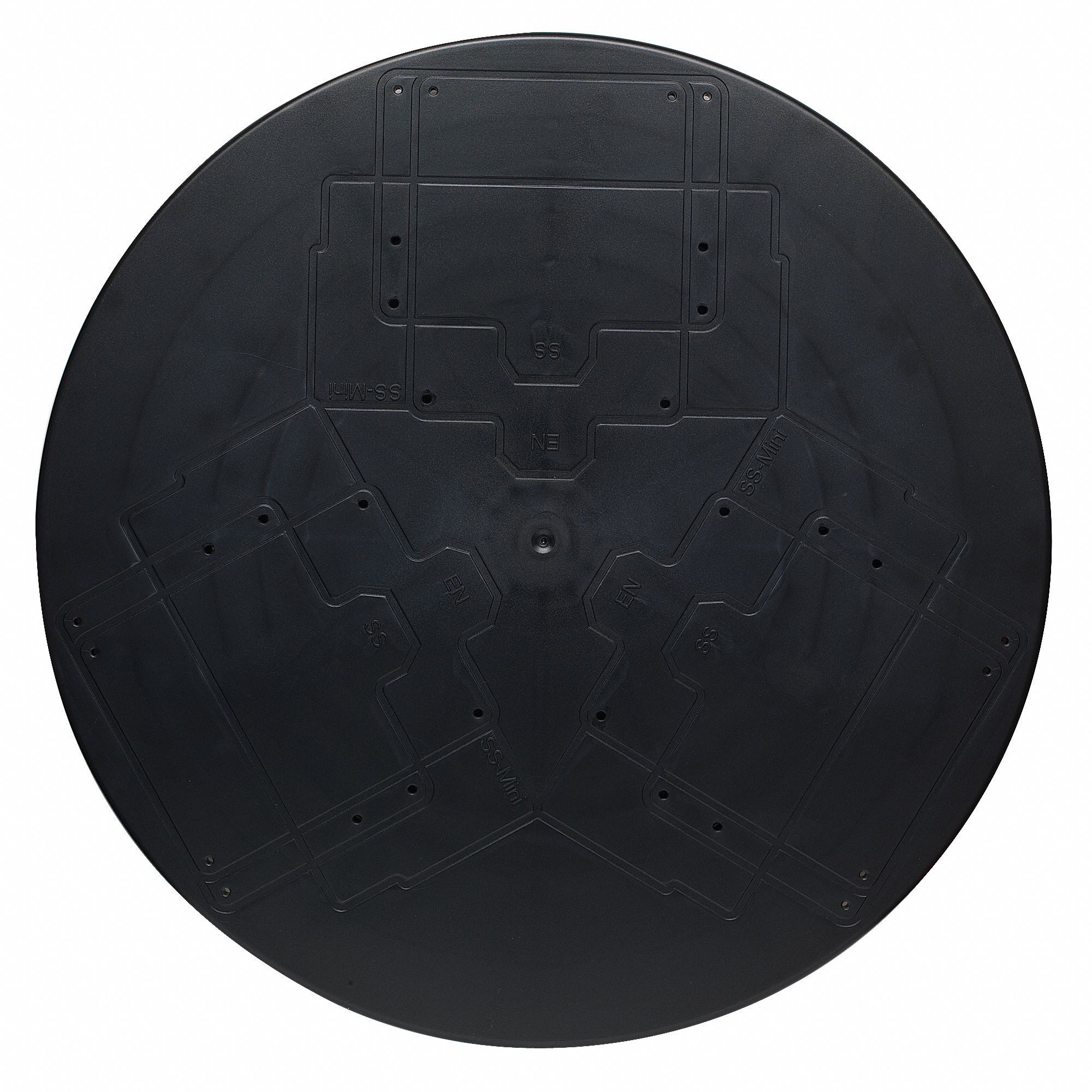 DIXIE Cutlery Dispenser Carousel Stand/Countertop, Holds 360 pcs