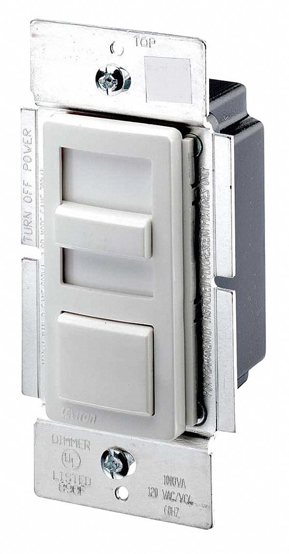 LEVITON Dimmer,Incandescente,1 Polo,3Vías,600W Atenuadores de