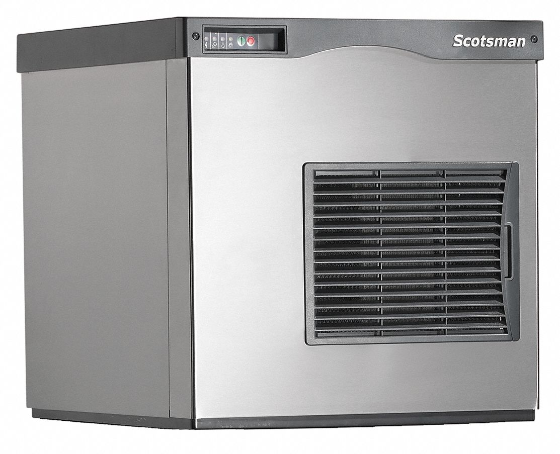 SCOTSMAN Modular Ice Maker, Ice Production per Day: 420 lb., 22" W X 23