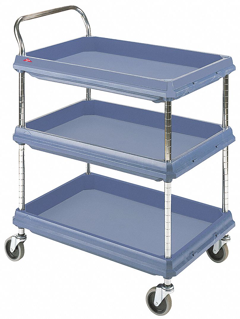 METRO, 400 lb Load Capacity, (4) Swivel, Utility Cart with