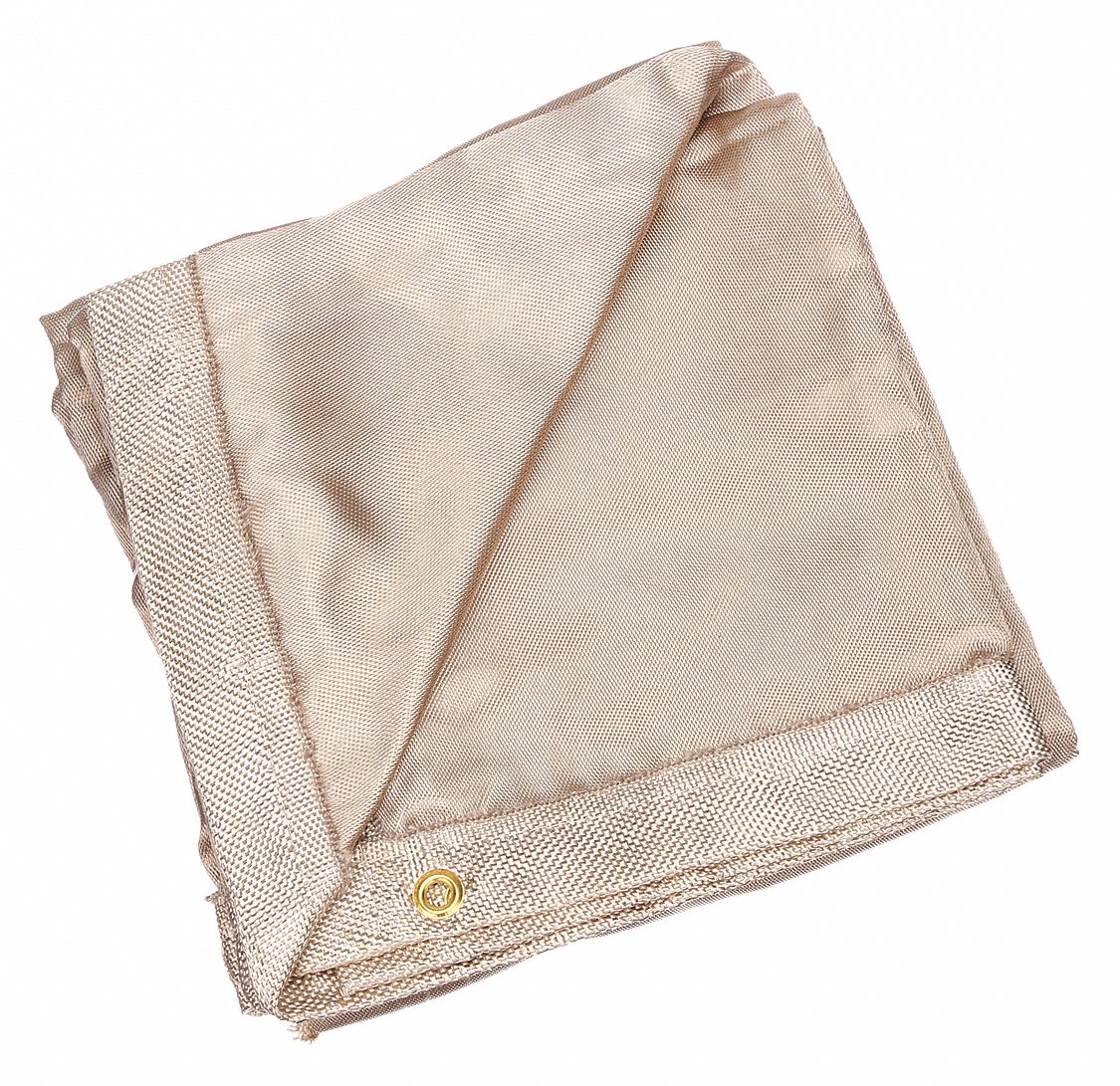 TILLMAN, SilicaCloth, 6 ft Wd, Welding Blanket 36NL29594B66 Grainger