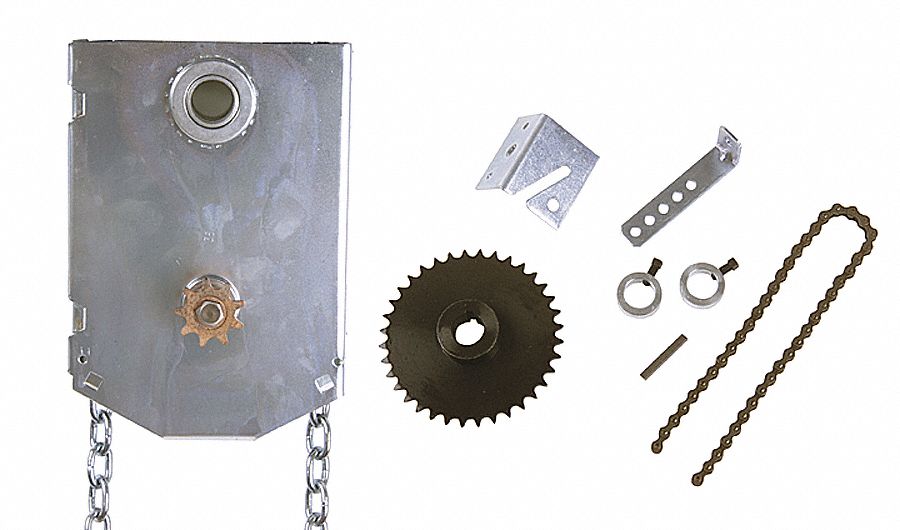 AMERICAN GARAGE DOOR SUPPLY, Manual Chain Hoist, 18 Max. Door Ht (Ft