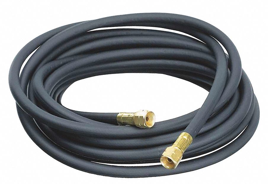 SIEVERT Gas Hose, Hose Grade Liquid Propane, 1/4 in, 12 ft, Black