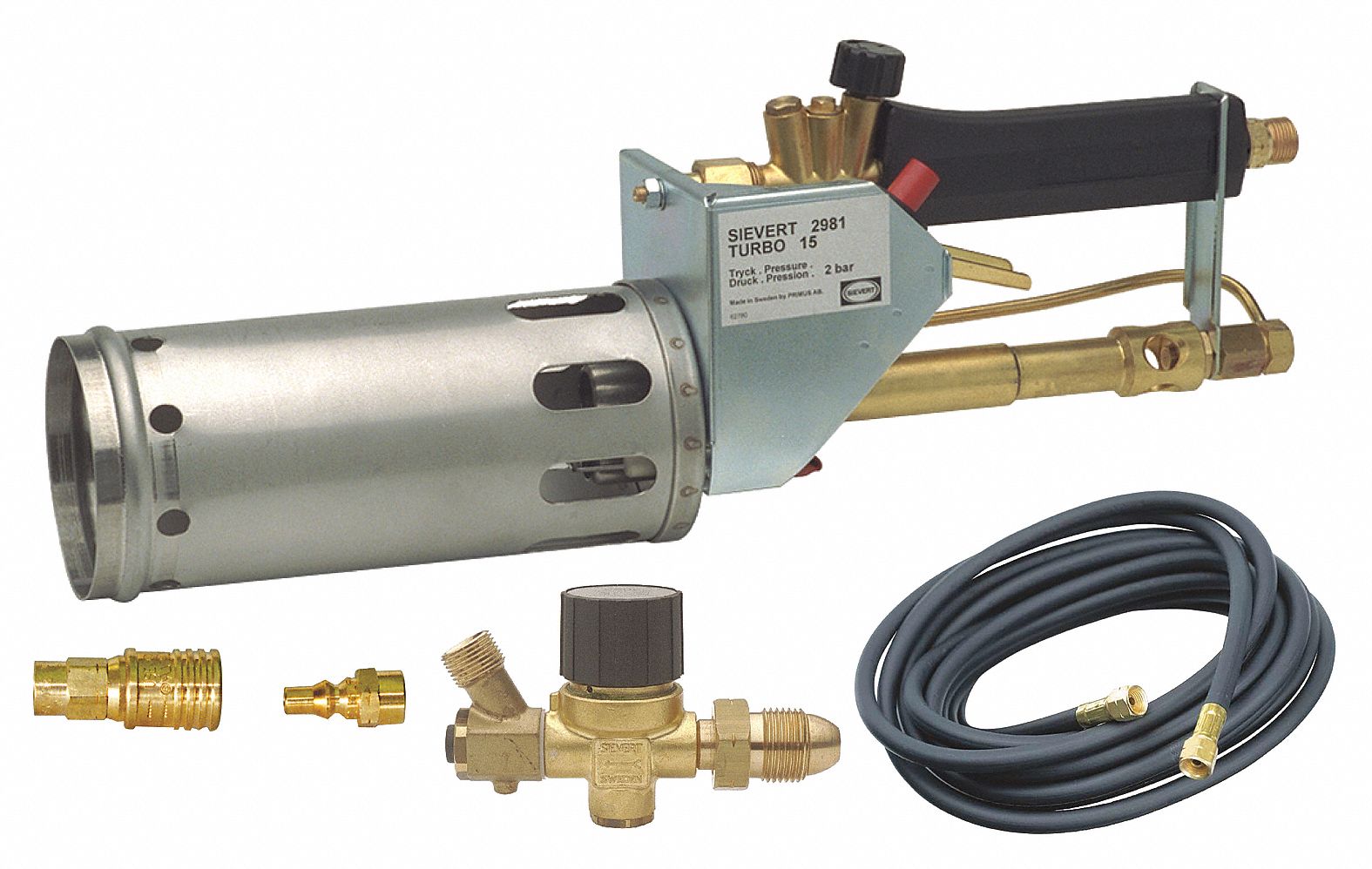 SIEVERT HotAir Torch Kit, Propane, Instant On/Off, 3,400°F Propane