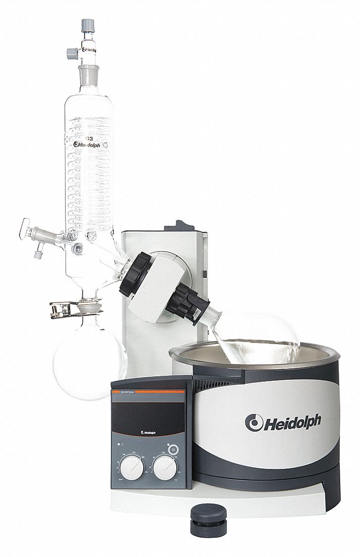 HEIDOLPH 19 19/64 in x 34 59/64 in G5, Dry Ice Condenser Rotary Evaporator 36RM60036000070