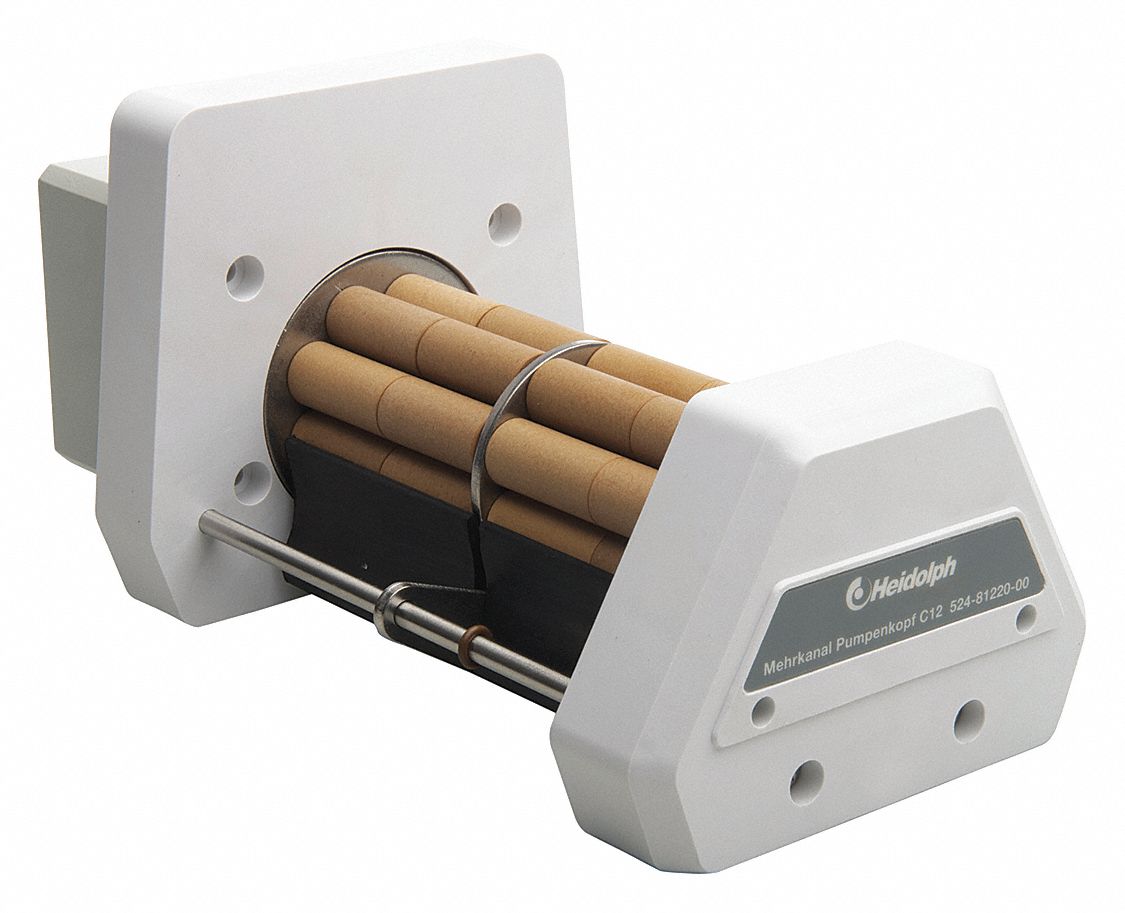 HEIDOLPH Pump Head, PTFE, Stainless Steel 36RN82036150460 Grainger