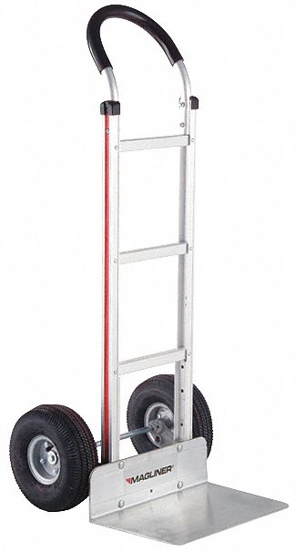 MAGLINER Hand Truck,500 lb.,Aluminum 36UV03HMK119K24 Grainger