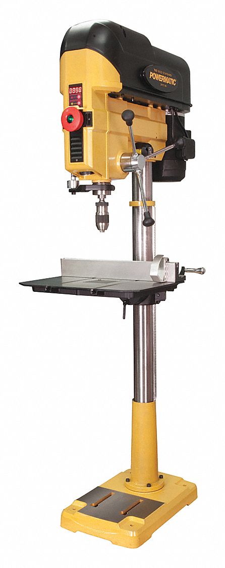 POWERMATIC 1792800B Floor Drill Press,Belt,18",1 HP,115/230V