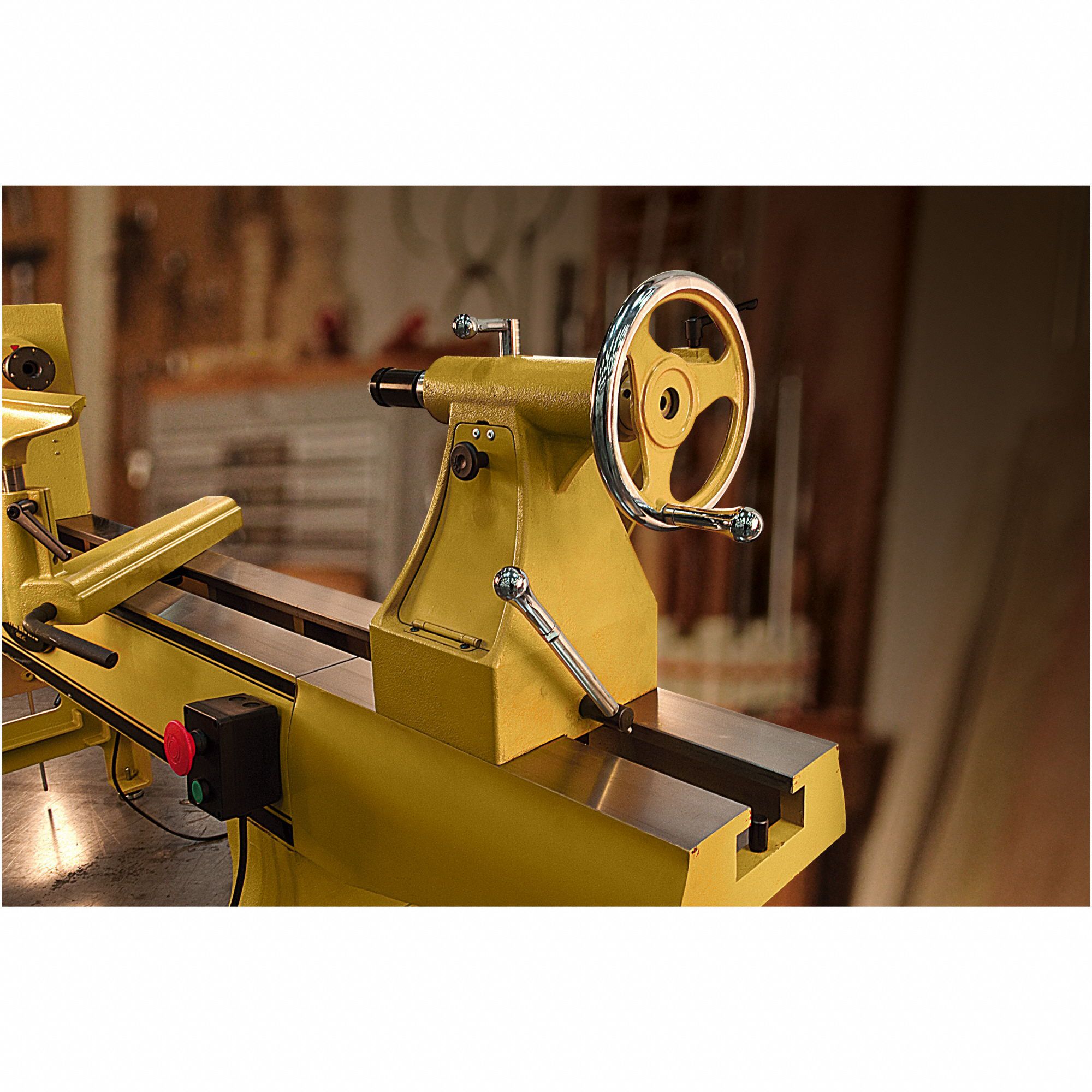 POWERMATIC Lathe, Distance Between Centers 42 in, Voltage 230/460V AC