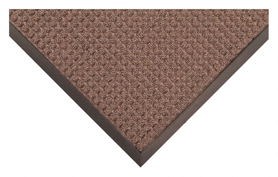 CONDOR Indoor/Outdoor Entrance Mat, 4 ft L, 3 ft W, 3/8 in Thick