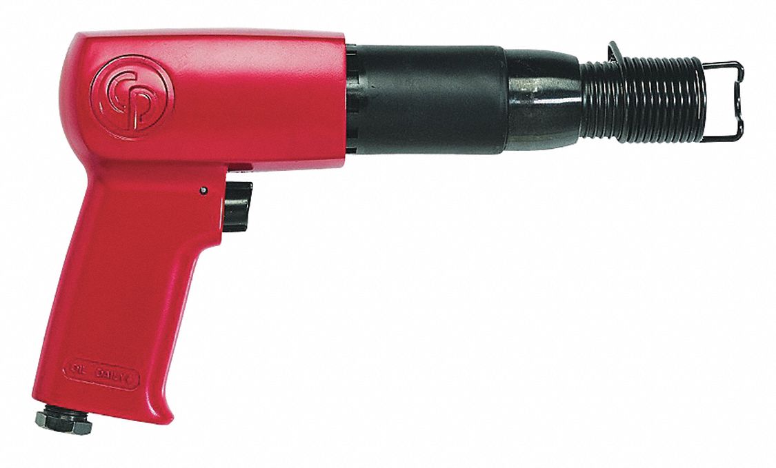 CHICAGO PNEUMATIC, 0.401 in Shank Size, 3 1/2 in Stroke Lg, Air Hammer