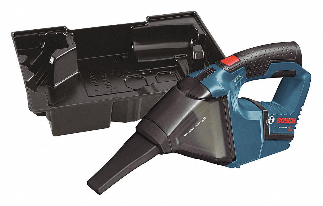 BOSCH Cordless, Handheld Vacuum, Standard Vacuum Filtration Type, 2 lb