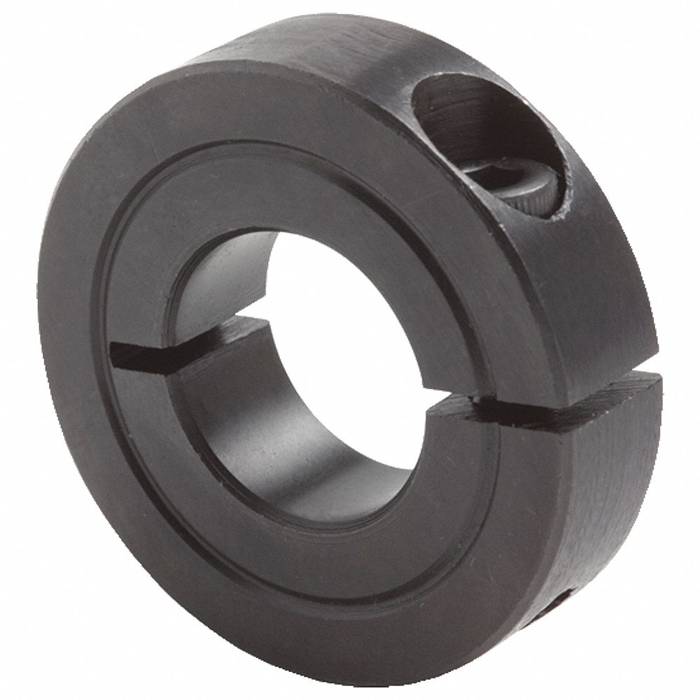 CLIMAX METAL PRODUCTS Steel Shaft Collar, Clamp Collar Style, Standard