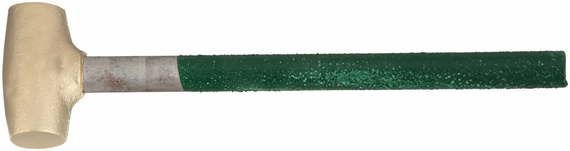 Steel Handle, 16 oz Head Wt, Brass Mallet 36XC071BS Grainger