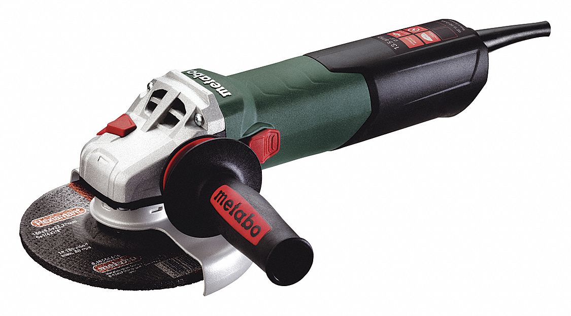 METABO Corded, Angle Grinder, 6 in, 14 A, 9,600 RPM 36XM13WE 15150