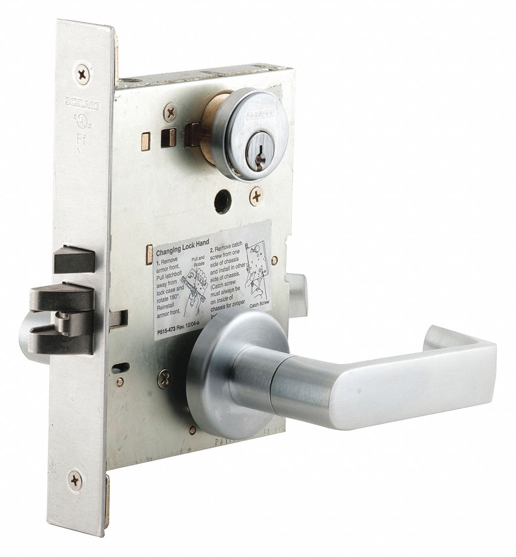 SCHLAGE, Grade 1, L 06A, Mortise Lockset 36Z267L9070P 06A 626 C123
