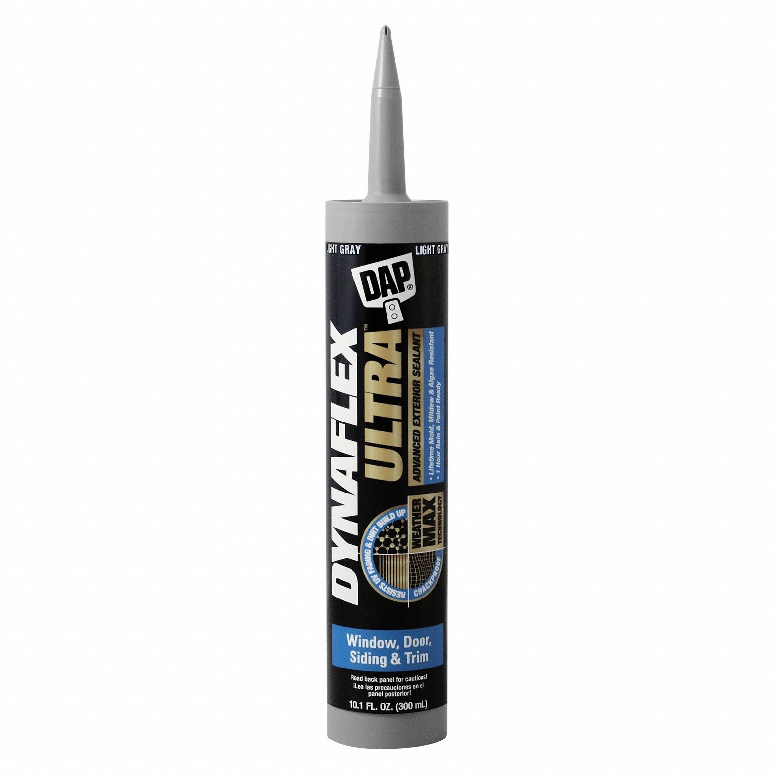 DAP, Dynaflex Ultra, Light Gray, Sealant 375DG47079818219 Grainger
