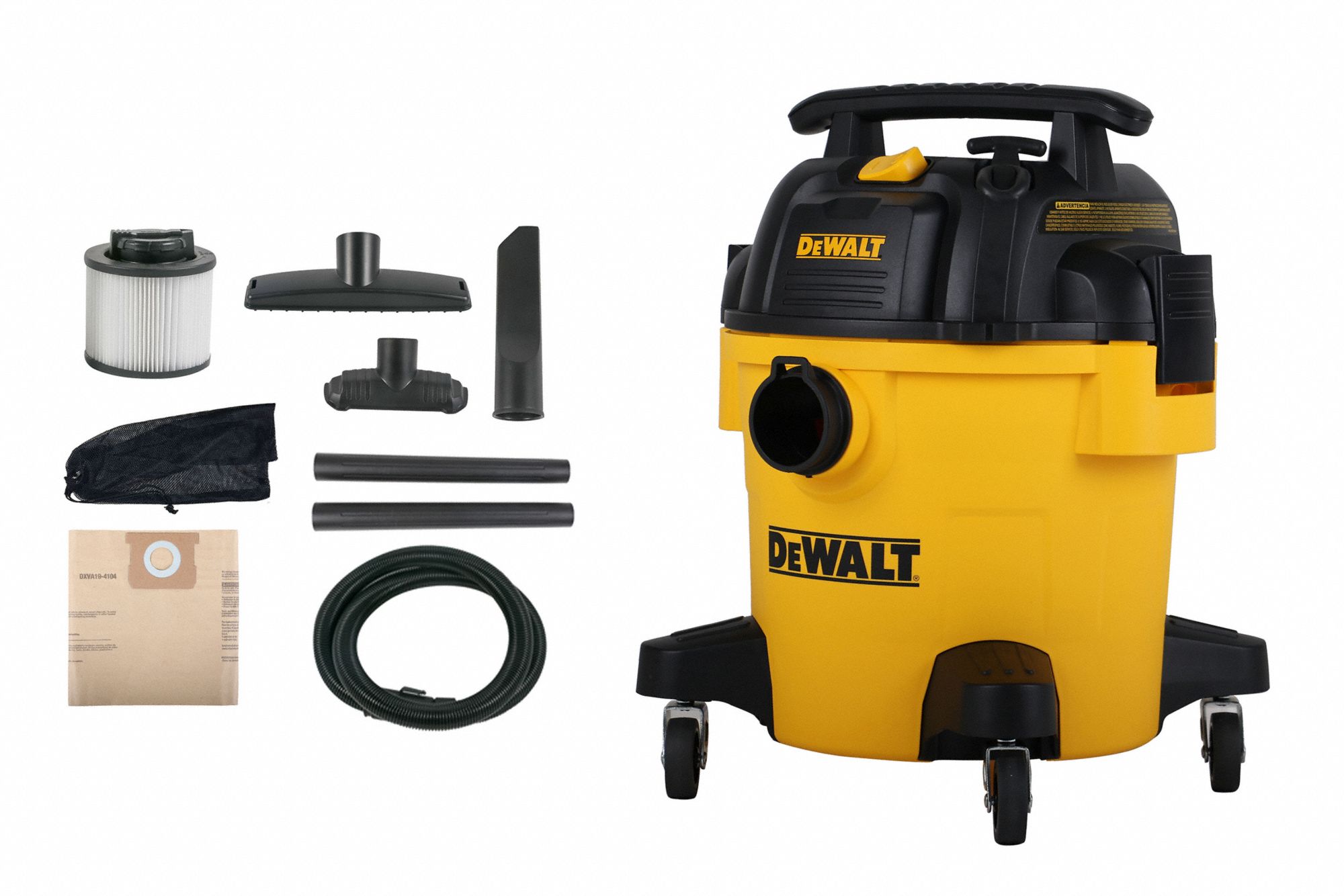 DEWALT, Wet/Dry Vac 375PN1DXV05P Grainger