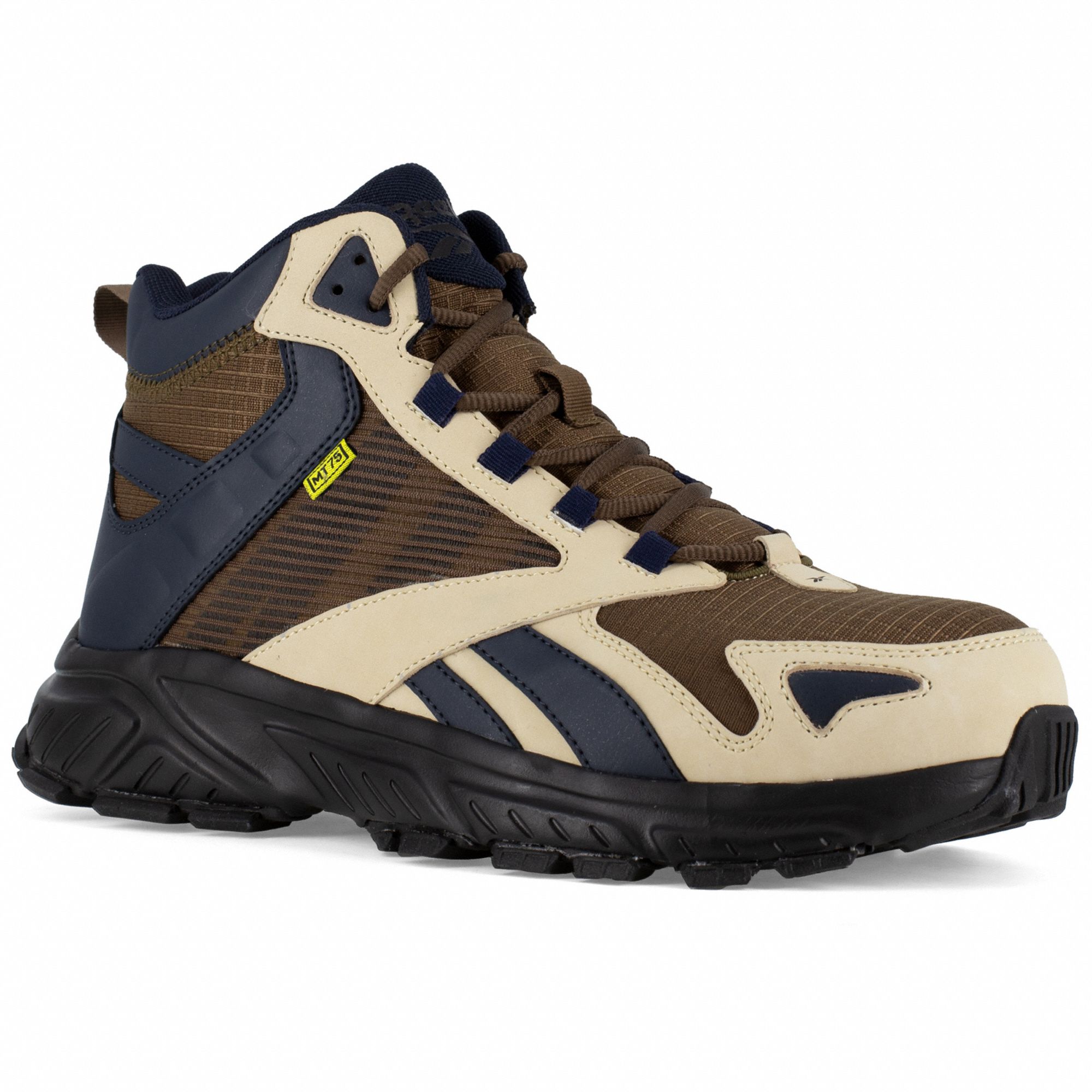 REEBOK Zapatos de Trabajo con puntera de Elastómeros No Ferrosos Café