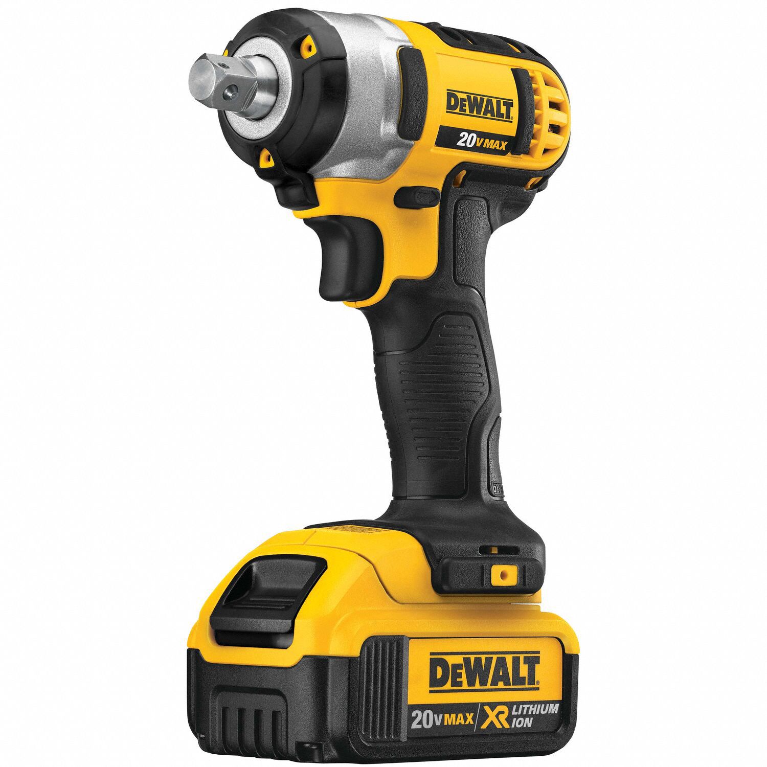 DEWALT Cordless, Impact Wrench, 20V DC, 150 ftlb Breakaway Torque