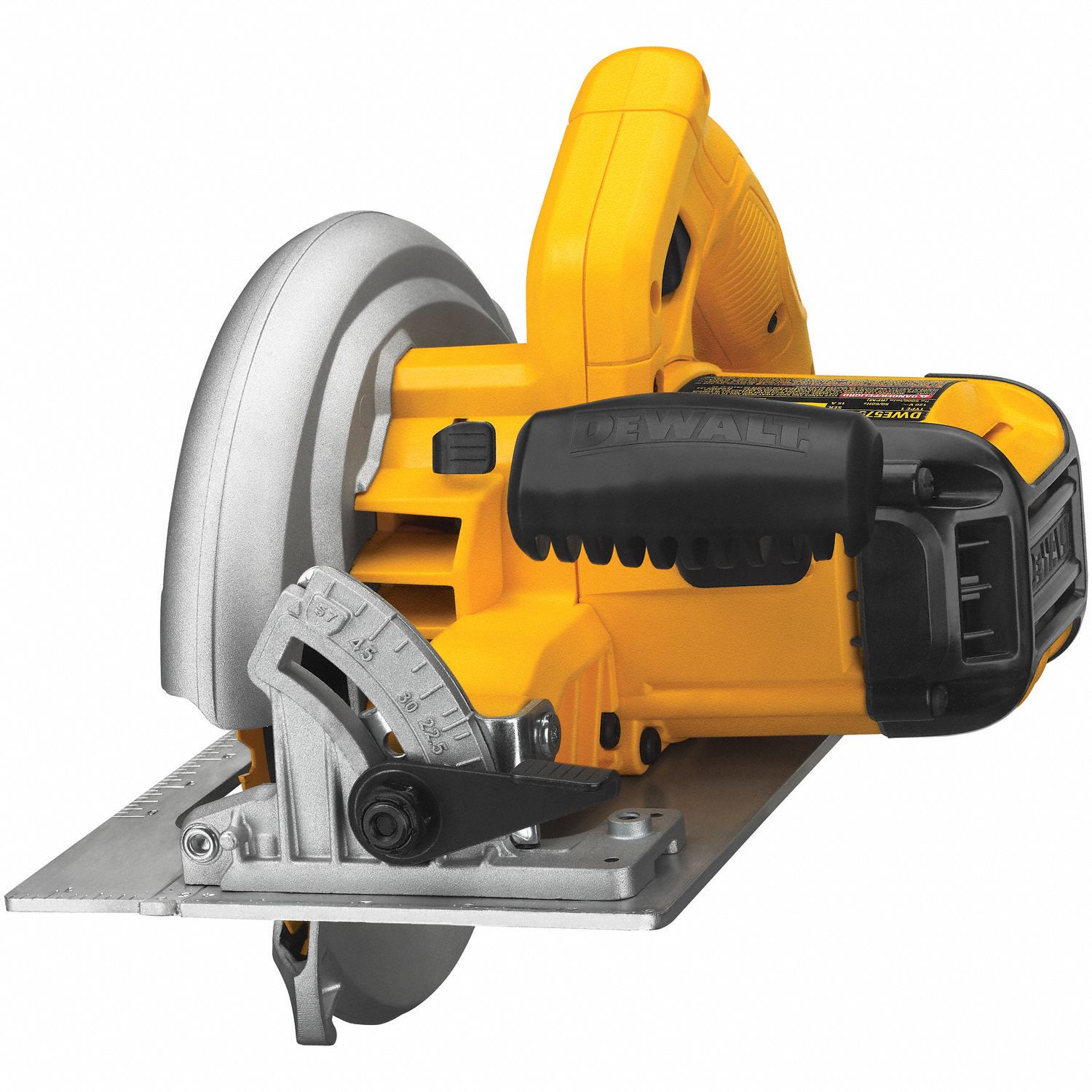 DEWALT Circular Saw: 7 1/4 in Blade Dia., 15 A Current, Right, 2 in Max