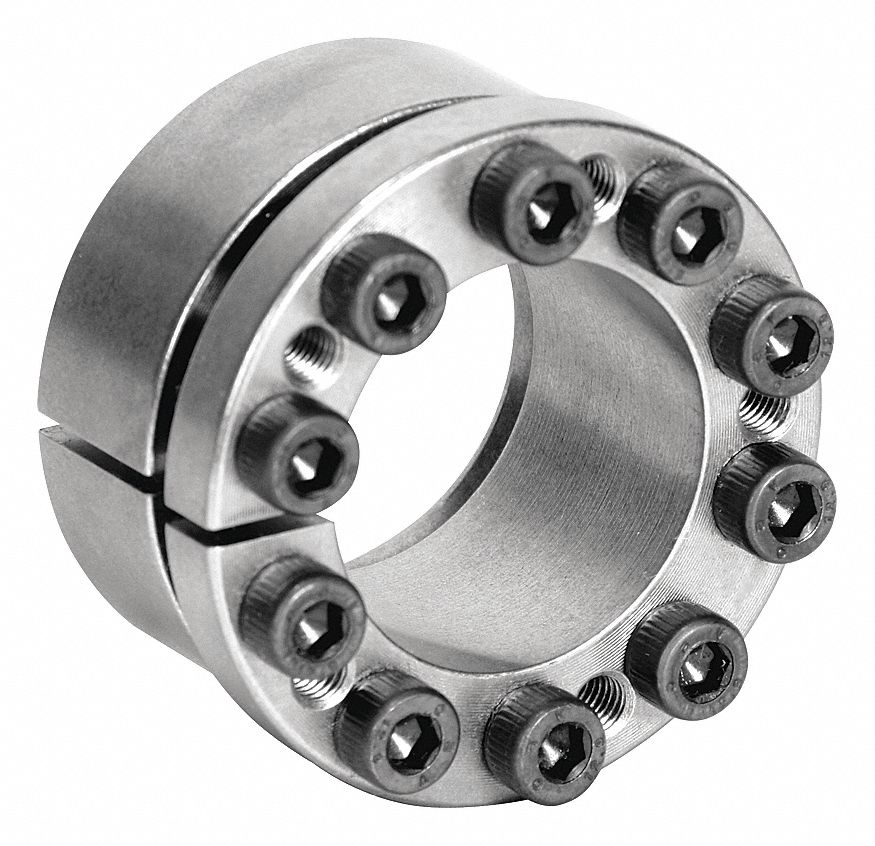 CLIMAX METAL PRODUCTS, Flanged, For 11 mm Shaft Dia, Keyless Bushing