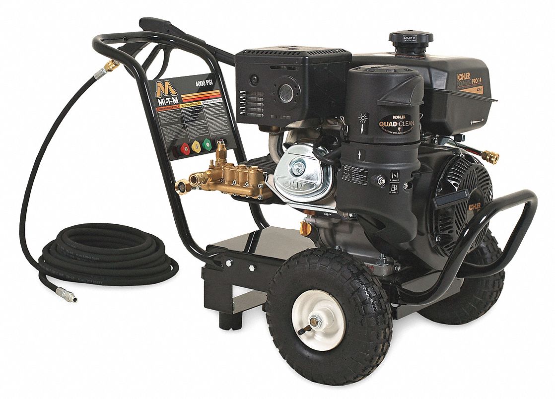 MITM Gas Pressure Washer,14HP,4000psi,3.4gpm 38C740GC40000MKB