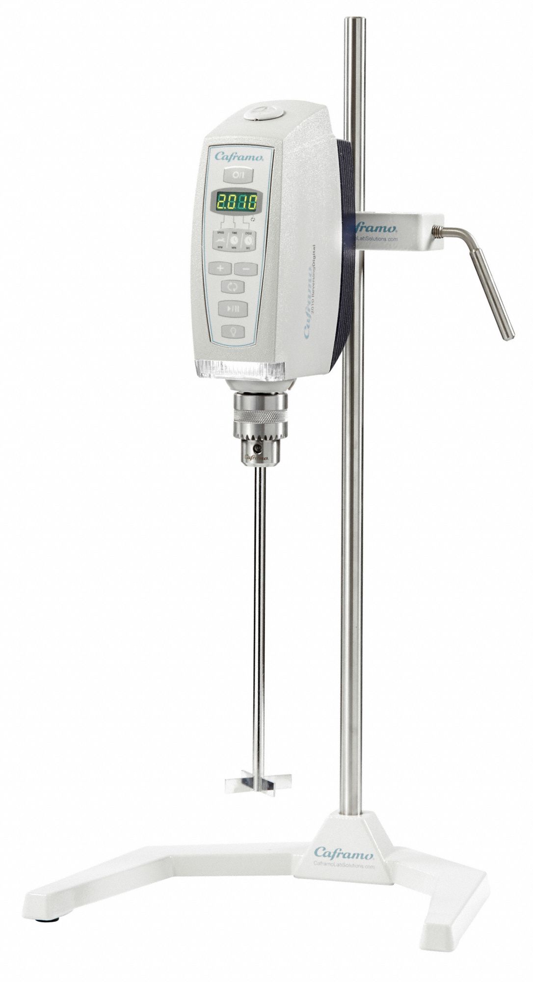 CAFRAMO Overhead Mixer 40 to 2010 rpm, 25 L Volume, 20,000 cps Max