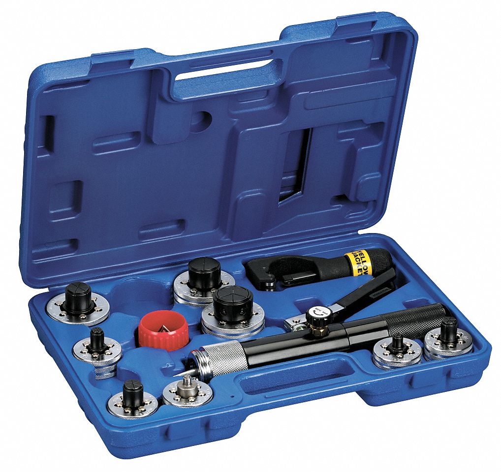 Yellow Jacket 60493 Yellow Jacket Tube Expander Kit Hydraulic, 3/8 to