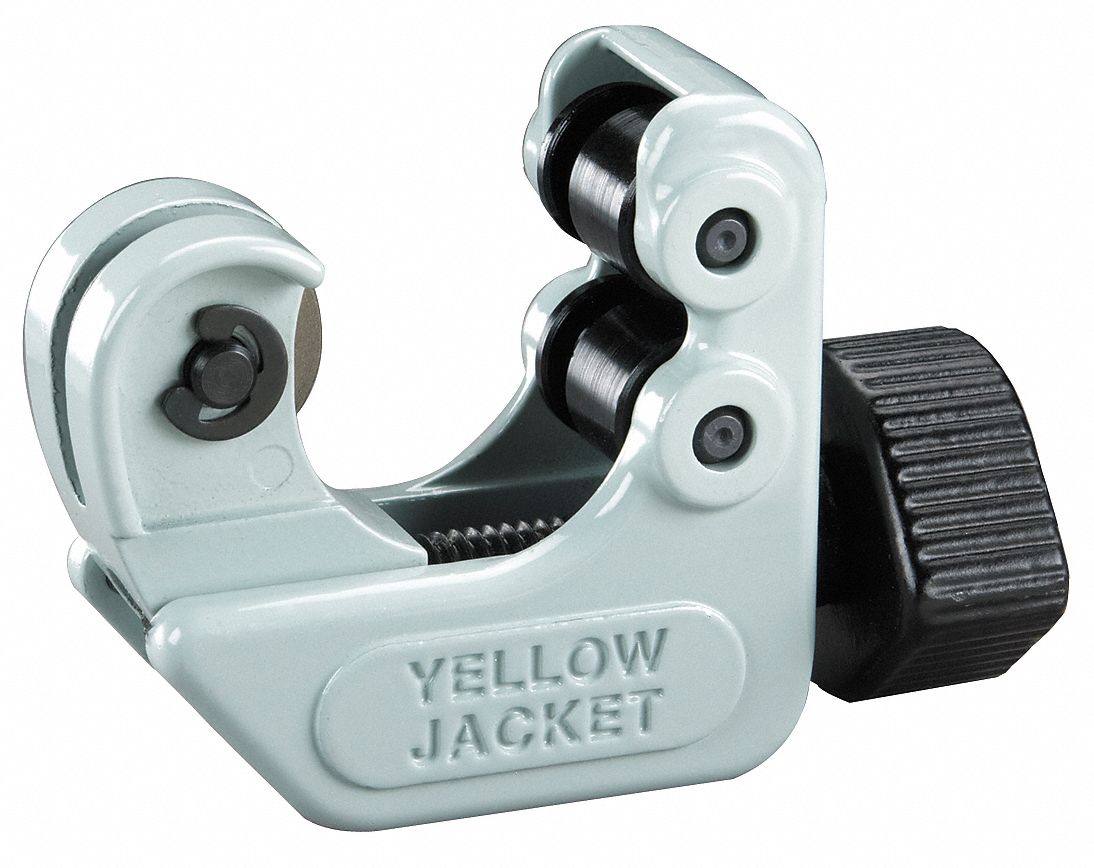YELLOW JACKET Enclosed Feed Cutting Action Tubing Cutter, Cutting Capacity 1/4" to 11/8
