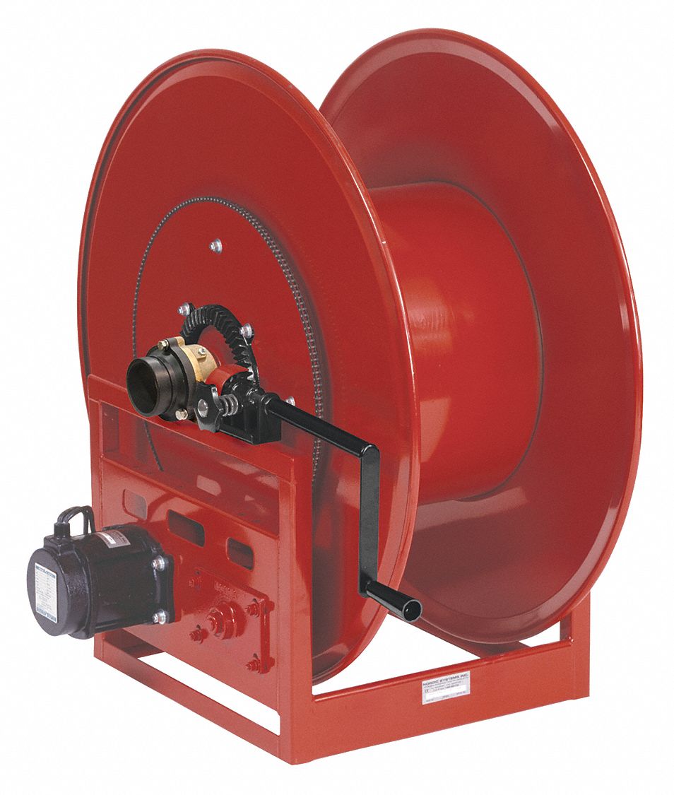 REELCRAFT Electric Motor Driven Hose Reel 150 ft (2 1/2 in I.D.), 47