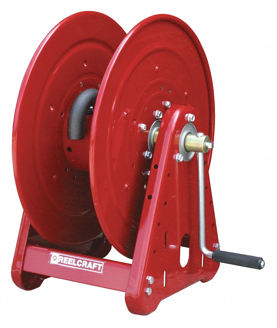 REELCRAFT Hand Crank Hose Reel, Hose Capacity 50 ft (3/4 in I.D