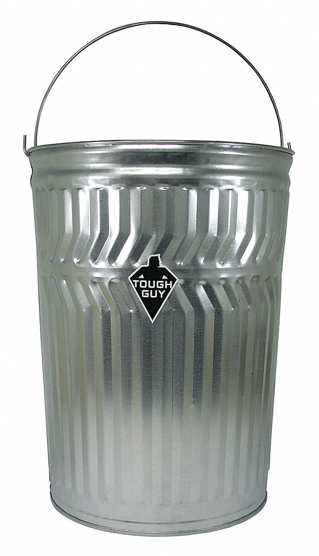 GRAINGER APPROVED 38ER53 Trash Can Liner,231/2"H x 181/4"W,Slvr eBay