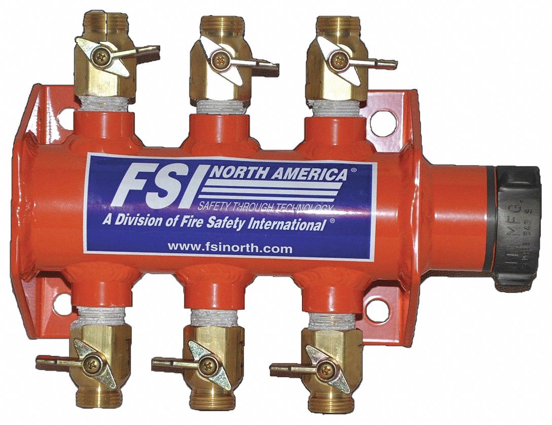 FSI MultiManifold Water Unit, 1.5 in Inlet x 6 in GHT Outlet, For Use