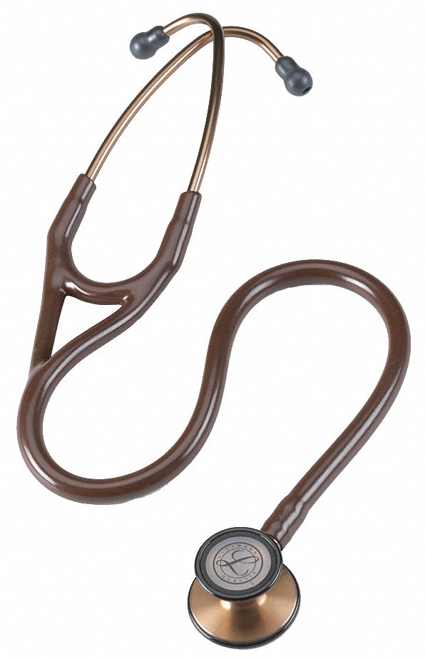 LITTMANN Stethoscope,Dual Head,Adult,Brown/Copper 38F7493137CPR