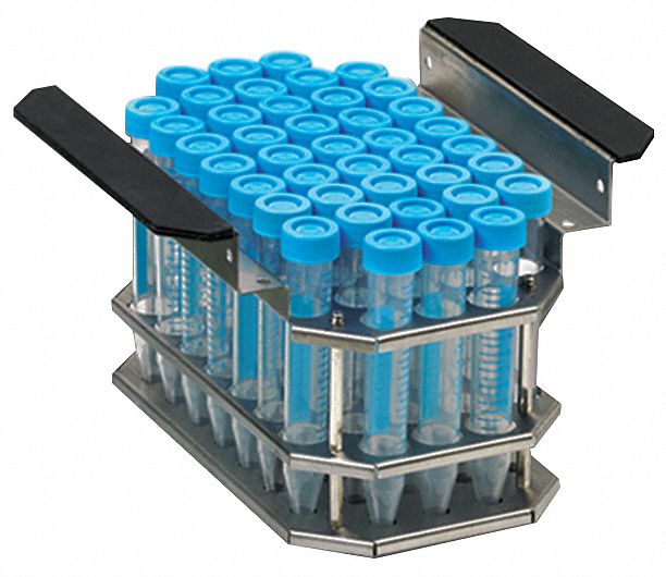 BENCHMARK RESEARCH, 76 Compartments, Autoclavable, Test Tube Rack