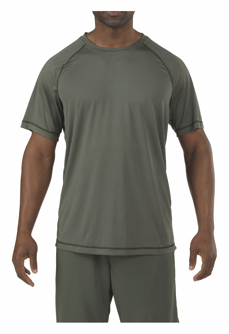 5.11 TACTICAL, Men's Utility TShirt, S, Men's Utility TShirt 38HM58