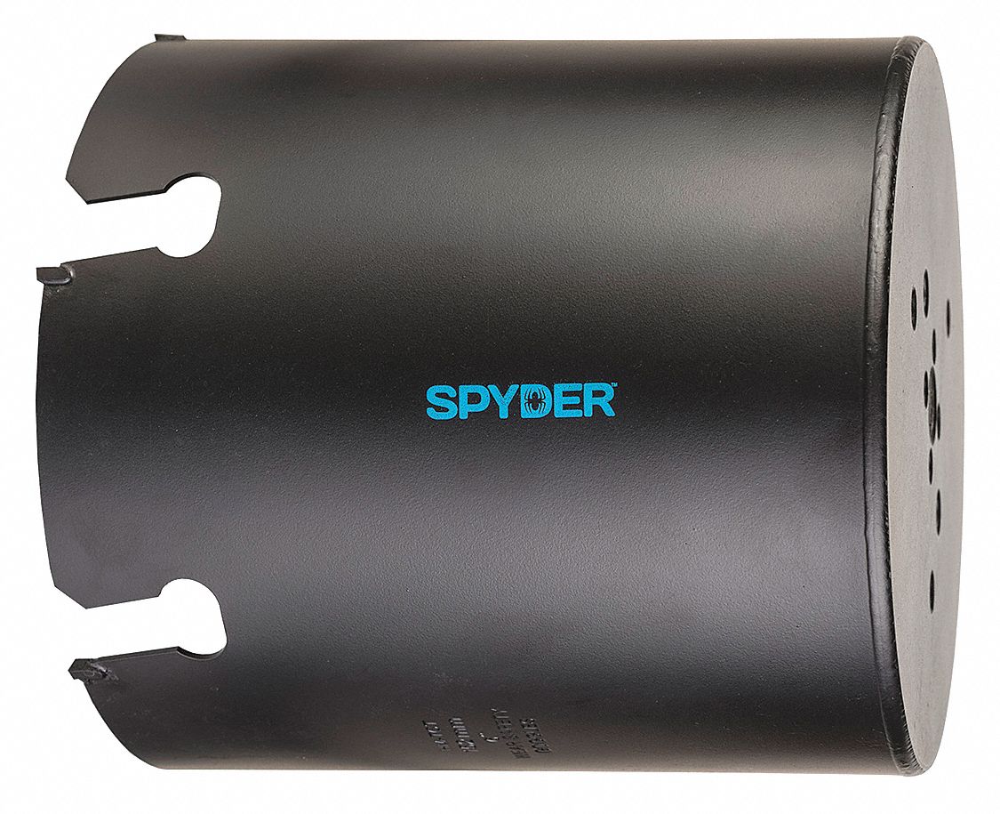 SPYDER, 6 in Saw Dia., 1 Teeth per Inch, Hole Saw 38HY28600838